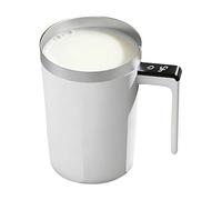 Générique Self Stirring Mug With Lid - Rechargeable Mixing Drinkware | 400ML Temp Display Automatic Magnetic Stirring Cup For Gym Fitness Travel Kitchen Home Cafe Tea Water Powder Milk