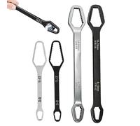 Générique Self Tightening Wrench, Adjustable Fastener Tool, Universal Nut Bolt, 3mm and 24mm Grip Range, Sturdy Mechanical Repair Tool for Automotive Motorcycle Diy Maintenance Home Workshop Use