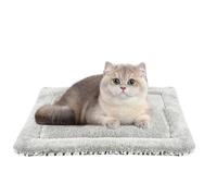 Générique Self Warming Cat Bed, Plush Heating Pad 23.62x19.69x1.97 inches, Washable Thermal Blanket, Soft Fleece Comfort for Carriers Cages Beds Travel Crates Couch Home Or Outdoor Shelter