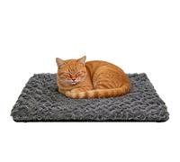 Générique Self-Warming Cat Bed - Self-Warming Sleeping Mat | Comfortable Soft Plush Mats Thermal Non-Slip for Cat | Plush Non-Slip Washable for Small Medium Puppy Kitten Sofa Corners