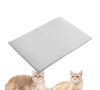 Générique Self Warming Cat Bed | Soft & Pet Bedd | Portable Thermal Sleeping Mat for Small Medium Kitten Dog Pets Outdoor Winter Cold Weather Balcony Living Room Apartment