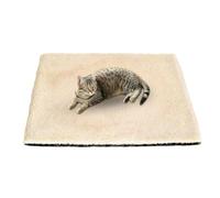 Générique Self Warming Cat Bed - Thermal Reflective Blanket, Soft Washable Pad, Non Slip Bottom Sleeping Mat, Self Heating Pet Cushion for Puppy Kitten Winter Indoor Outdoor Couch Balcony Floor Use