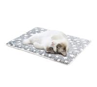 Générique Self-Warming Pet Bed - 18x14in Thermal Cat Dog Mat, Non-Skid Indoor Cushion, Washable Fleece Pad, Soft Comfortable Sleeping Resting Spot, Home Bedding with Heating Feature for Dogs Cats