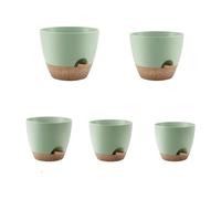 Générique Self Watering Planter - Watering Pots, Flower Containers with Reservoir & Saucers, Tray and Water Storage, Suitable for Indoor and Outdoor Plants, Modern Decorative for Home Gardens