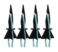 Générique Self Watering Spikes - 4 Pack | Automatic Reusable Plant Watering Devices for Indoor Potted Flowers, Tomatoes, Houseplants, Ideal for Home, Garden, Vacation, and Growing Plants