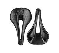 Générique Selle Carbone imprimée 3D, 240x143mm, T88 VTT/Gravel/Route | T88-3D, T88A-3D, T88- EVA ; rails ovales 7x9mm en carbone, surface 3D, limite 150kg
