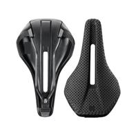 Générique Selle Full Carbone imprimée 3D, 245x140mm, S06 Route/VTT | Impression 3D/mousse sous vide, rails ovales full carbone 7x9mm, poids maximal 120kg