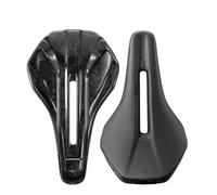 Générique Selle Full Carbone imprimée 3D, 245x140mm, S06 Route/VTT | Impression 3D/mousse sous vide, rails ovales full carbone 7x9mm, poids maximal 120kg