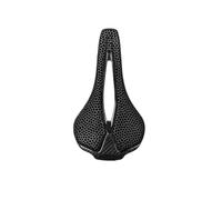 Générique Selle vélo Carbone imprimée 3D 245x145mm 160g Route VTT Gravel | Surface imprimée 3D; base en carbone; rail carbone Ø7x9 mm; couple 5.5Nm; charge max 120kg