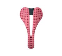 Générique Selle vélo Carbone imprimée 3D T18 240x143mm Rail 7x9mm | Selle route et VTT, 155g, carbone T800, 3K mat, charge max 120kg, 6Nm