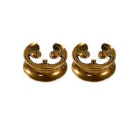 Générique Selles en cuivre bouchons d ' oreille en forme de U Double évasé boucles d ' oreilles jauge d ' oreille civières Styles Punk bijoux de corps Vintage boucles d ' oreilles chat en or
