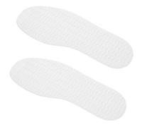 Générique Semelles Antidérapantes en Caoutchouc Blanc 1 Paire Résistantes à L'usure Silencieuses Coupe Personnalisée Semelles de Rechange pour Réparation de Chaussures