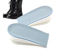 Générique Semelles Rehaussement - Inserts Talon Invisible Chaussures | Coussin Hauteur Ajustable 1.5cm 4.5cm | Support Maіlle Respirante Mousse | Talonnette Absorbante Anti Transpiration
