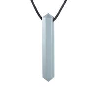 Générique Sensory Chew Necklace - 2.95Inch Chewy Teether | Chew Necklaces For Sensory Kids - Durable Calming Toy With Breakaway Clasp For Children With ADHD And Teething Needs For Daily Soothing Use