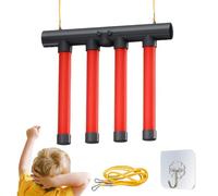 Générique Sensory Stick Drop Game, Double Response Training Toy, 17.72x9.84x0.39IN ABS Adjustable 3-Speed Catching Game, Kids Adults Accessory, Stick Drop Toy with Build, Gamed for Party Outdoor