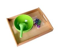 Générique Sensory Toy Bell Set - Colorful Scooping Learning System, Preschool Practical Development Kit, Motor Skill Activity Game Pack, Home Travel Kindergarten Use, Birthday Kids Boys Girls Play