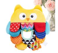 Générique Sensory Toys for Kids Owl Crinkle Plush Cute Dolls