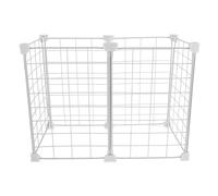 Générique Séparateur de Congélateur Coffre en Fil Métallique Panier de Rangement 1 Colonne 2 Sections Organisateur de Réfrigérateur Profond pour Optimisation Espace et Stockage