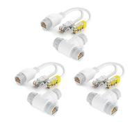 Générique Séparateur de réseau Efficace avec Connexion Internet, 3 Sets | Simplifiez le câblage des systèmes de avec plusieurs connexions réseau et une installation facile