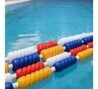 Générique séparateur sécurité pour Piscine Corde De Couloir De Piscine en Spirale, Ligne De Chambre Flottante pour Bassin De Natation pour Compétition/étangs D'école Gymnastique(L 33.0 m/108.3')