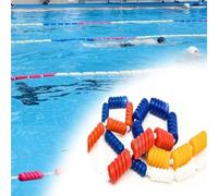 Générique séparateur sécurité pour Piscine Corde de sécurité pour Piscine avec balises flottantes, séparateur de couloirs de Piscine pour Parc Aquatique/compétition, séparateur(L 8 m/26.2 ft)