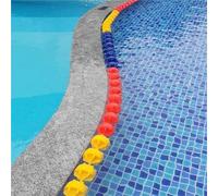 Générique séparateur sécurité pour Piscine Équipement De Corde De Sécurité pour Piscine De 25 24 20 18 16 14 12 10 6 5 2 1 M De Longueur, Natation pour Piscines D'entraînement(L 21M)