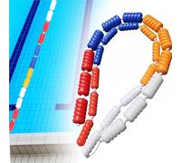 Générique séparateur sécurité pour Piscine Ligne De Voie De Piscine Flottante, Installation Facile D'étang De Baignade, Corde De Route D'étang Helix pour Parcs Aquatiques Et Clubs(L 26 m/85.3')