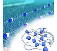 Générique séparateur sécurité pour Piscine Séparateur de couloirs de Piscine pour piscines creusées, Parcs et Clubs Aquatiques, Installation Facile, Corde de séparation de Bassin(L 53.0m/173.9ft)