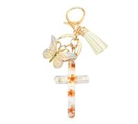 Générique Sequin Key Pendant, Tassel Glitter Elegant Beautiful Key Ring