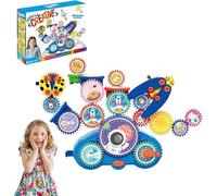 Générique Serifik Creative Learning Building Blocks,Serifik Building Blocks, Boost Logical Thinking/Creativity,Electric Manual Dual Mode,Assemble Over 100 Shapes (Space)