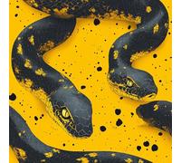 Générique Serpent Papier Peint Épaissir Mat Auto Adhésif 44x500 cm Reptiles Meubles Autocollants Amovible Comptoir Contact Papier Stickers Muraux pour Bains Salon Chambre