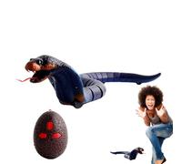 Générique Serpent Télécommandé - Jouet Serpent À Sonnette Mobile Réaliste, Action Glissante Rechargeable par USB, Mini Jouets | Jouet De Nouveauté pour Farces Et Blagues, Et Adultes, Fêt