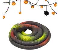 Générique Serpents Jouets Qui Ont l'air réels | Faux Serpent 31,5 Pouces | Accessoires de Farce effrayants pour la fête du Poisson d'avril d'halloween, Accessoires de Jardin Cadeau Gag
