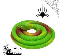 Générique Serpents Jouets Qui Ont l'air réels | Faux Serpent 31,5 Pouces - Accessoires de Jardin effrayants Modèle Animal Jouets Halloween Poisson d'avril Party Prank Props