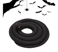 Générique Serpents Jouets Qui Ont l'air réels - Faux Serpent 31,5 Pouces | Jouet de Farce pour la fête d'halloween du Jour du Poisson d'avril, Tricky Toys Prank Props