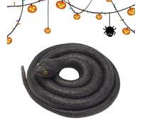Générique Serpents Jouets Qui Ont l'air réels | Pliable Prank Snake 31,5 Pouces | Accessoires de Serpent de Jardin pour éloigner Les Oiseaux, farces du Poisson d'avril et décoration d'halloween