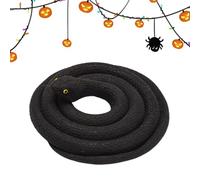 Générique Serpents Jouets Qui Ont l'air réels,Serpent de Simulation de 31,5 Pouces - Accessoires de Serpent de Jardin pour éloigner Les Oiseaux, farces du Poisson d'avril et décoration d'halloween