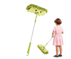 Générique Serpillière Enfant, Détachable Télescopique Drôle Mignon, Serpillière De Jeu De Rôle Dessin Animé, Éducation Ménagère par Jeu D'Imitation, Petite Enfance, Salon, Chambre, Sol