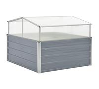 Générique Serre 100 x 100 x 85 cm Grise Acier galvanisé,Maison & Jardin,Pelouses & Jardins,Jardinage,Pots & Cache-Pots,Gris,8 KG,42406