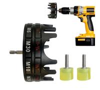 Générique Serre-Écrou pour Tiges Filetées,Accessoire de Perçage pour Boulons et Fixations | De Démonte-Écrous À Libération Rapide | Pour Techniciens Électriciens Maintenance Atelier Industriel