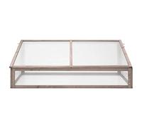 Générique Serre Gris 110x58,5x39 cm Bois de Sapin,Maison & Jardin, Pelouses & Jardins, Jardinage, Serres de Jardin, Gris (Poids 2.9KG)