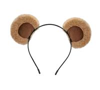 Générique Serre-tête Oreilles D'ours, Accessoire pour Cheveux, Décoration Multifonctionnelle, Couvre-chef, Bandeau pour Cosplay, Festivals, Fêtes, Brun