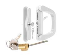 Générique Serrure À Clé For Porte Vitrée - Poignée De Porte Coulissante De Remplacement - Verrou À Crochet - Quincaillerie De Sécurité For Porte De Balcon