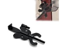 Générique Serrure De Porte De Voyage, Serrure De Porte Antivol Portable, Serrure De Porte Réglable, Butée De Porte De Sécurité Dhôtel, Serrure De Porte Légère Et Durable (Black 1pcs)