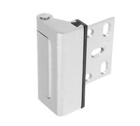 Générique Serrure de Sécurité Verrou Robuste pour Porte Intérieure en Alliage D'aluminium Argenté pour Renforcement et Garçon et Filles Divers