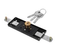 Générique Serrure Robuste pour Porte à Enroulement en Fer Verrou de Sécurité Vertical pour Volet Roulant de Garage Équipement Commercial et Résidentiel Serrure avec Clé pour Protection