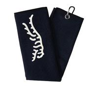 Générique Serviette de Club de Golf | de GLF en Microfibre | Serviette de Golf de Conception imprimée | Tissu de Nettoyage Souple 60x40cm avec Un Crochet Portable pour Un Nettoyage Doux
