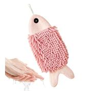 Générique Serviette de Main Chenille,Lavette en Chenille Motif Poisson,Serviettes À Main Sèche Rapide pour Salle De Bains | pour Cuisine Hôtel Maison Adultes Famille