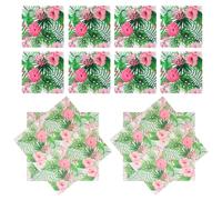 Générique Serviettes de Table Tropicales Hawaïennes en Papier pour Fête Hawaïenne été Vacances, Lot de 20 Pièces Décoratives Motif Cactus Unique, pour Carnaval D'été la Maison