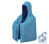 Générique Serviettes Rafraîchissantes À Capuche Tour De Cou,Protection Solaire absorbante,Serviette de Plage glacée - pour Sports d'Été Baseball Fitness Outdoor Camping Randonnée Plage